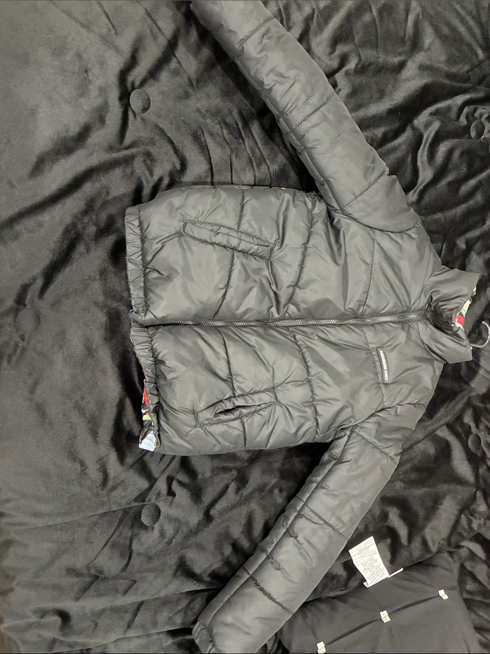 Nickelodeon Black Puffer Jacket for Kids